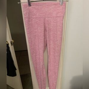 EUC Nike dri fit pink marbled leggings, Size SP